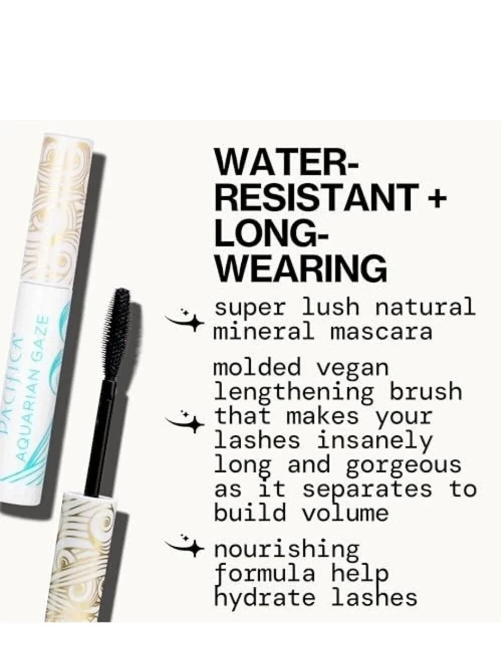 Pacifica Mascara Aquarian Gaze Water-Resistant